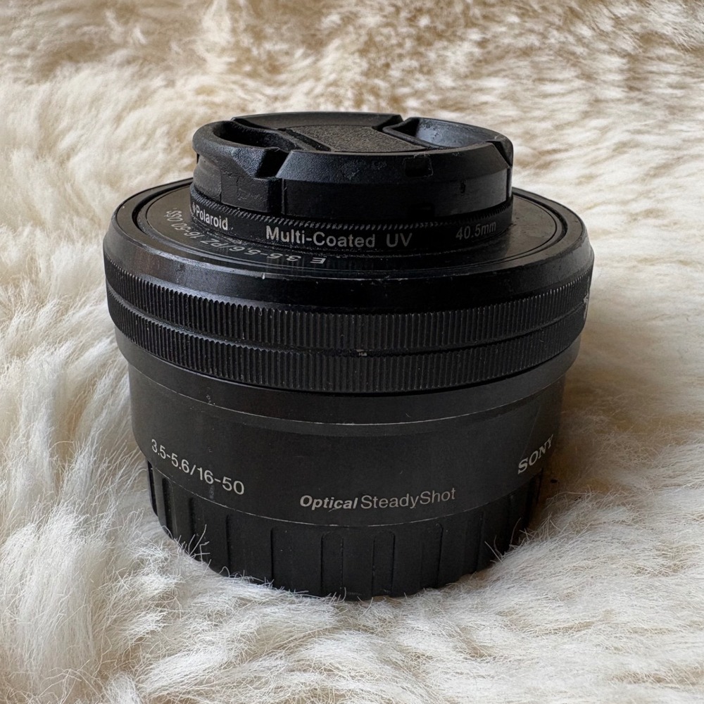 Sony E 16-50mm f3.5-5.6 PZ OSS Lens SELP1650 Black E-Mount Power Zoom